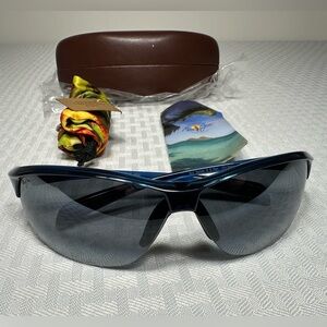 MAUI JIM Hot Sands Sunglasses-MJ 426-03 71/16-116 Japan- Polarized- Blue